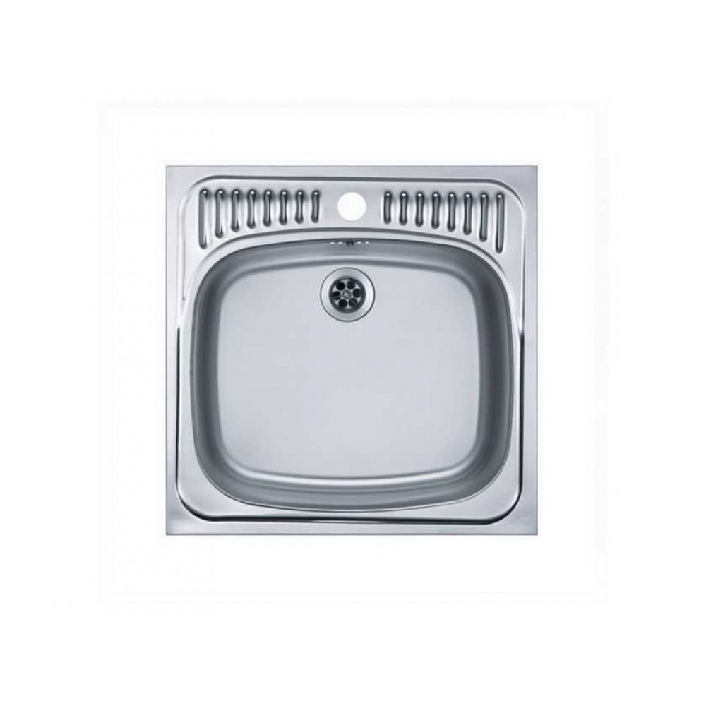 ALVEUS BASIC 130 NAT-60 465X465 1X нерж.сталь мойка