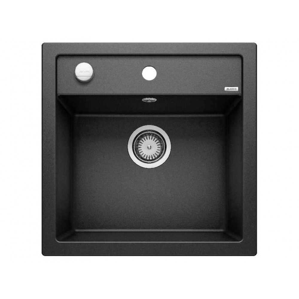 Blanco DALAGO 5 SILGRANIT PuraDur черный с клапаном-автоматом